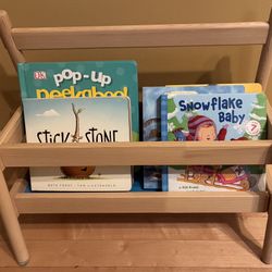 Kids’ Book Rack With Books