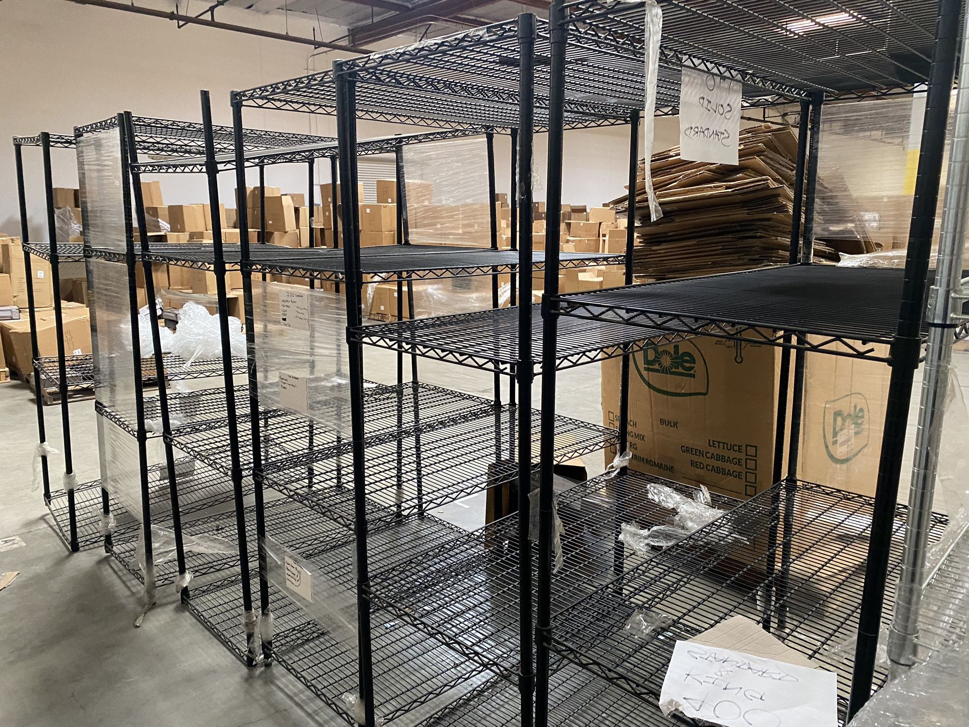 Racks For Sale. Various Sizes Available. 72 hight 48 wide 24 deep for ...
