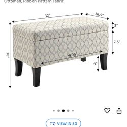Rectangular Ottoman