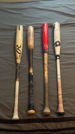 Bbcor And Wood Baseball Bats
