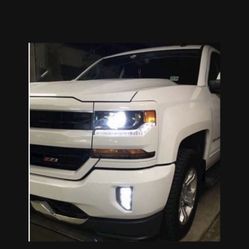 LED 6000k Bright White Headlight Bulb Upgrade  GMC Chevy Silverado Audi Equinox LUCES H11, D3s, D5s HID All Vehicles