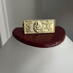 100 dollars double ring