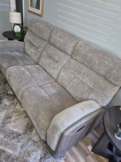 Recliner  couch and two arm chairs 800.00 firm