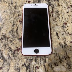 Red iPhone SE 