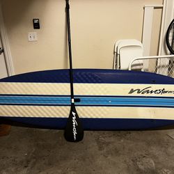 Paddle Board With Paddle