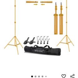 Gold Backdrop Stand