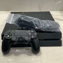 PlayStation 4 With Controller and Cords! 