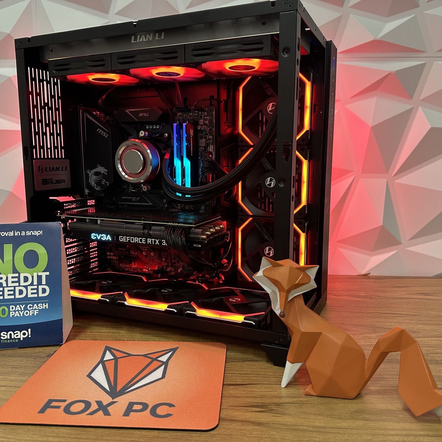 🦊 FOX 01 🦊 $0 DOWN FINANCE AVAILABLE 🦊 FOX GAMING PC | DESKTOP | RIG | AMD RYZEN 7-5800X | NVIDIA RTX 4070 SUPER| 32 GB DDR4 RAM |1 TB SSD |WIN 11