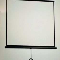 Projection Screen With Tripod