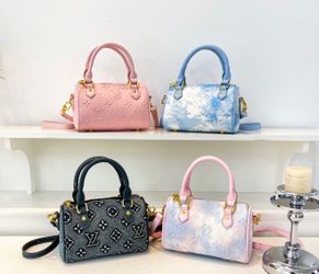 Tie dye designer speedy  hand bag