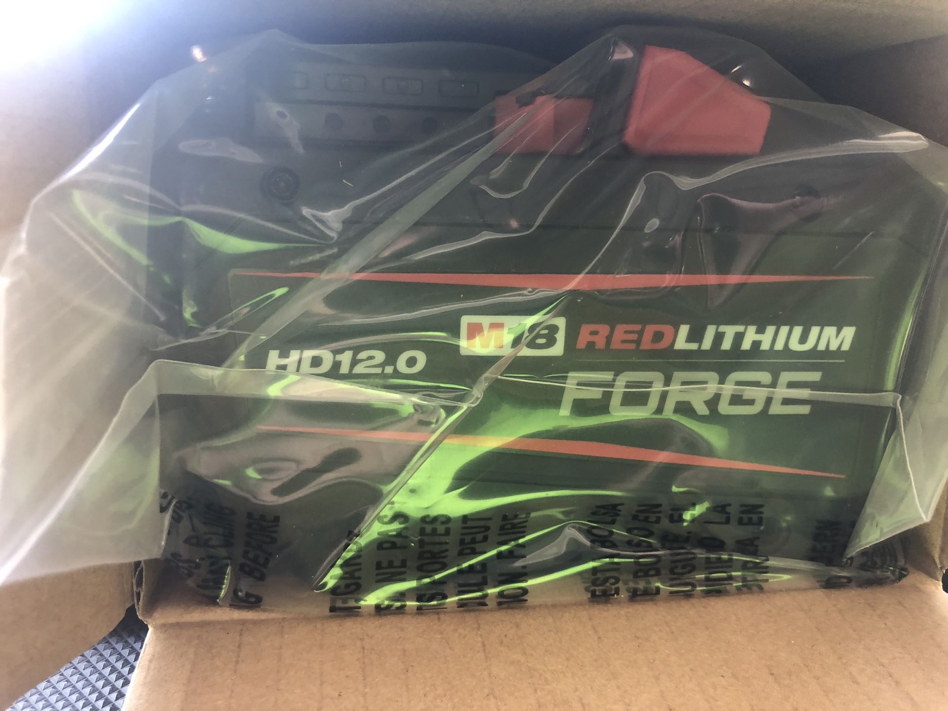 Brand New M18 18V Lithium-Ion REDLITHIUM FORGE HD 12.0 Ah Battery