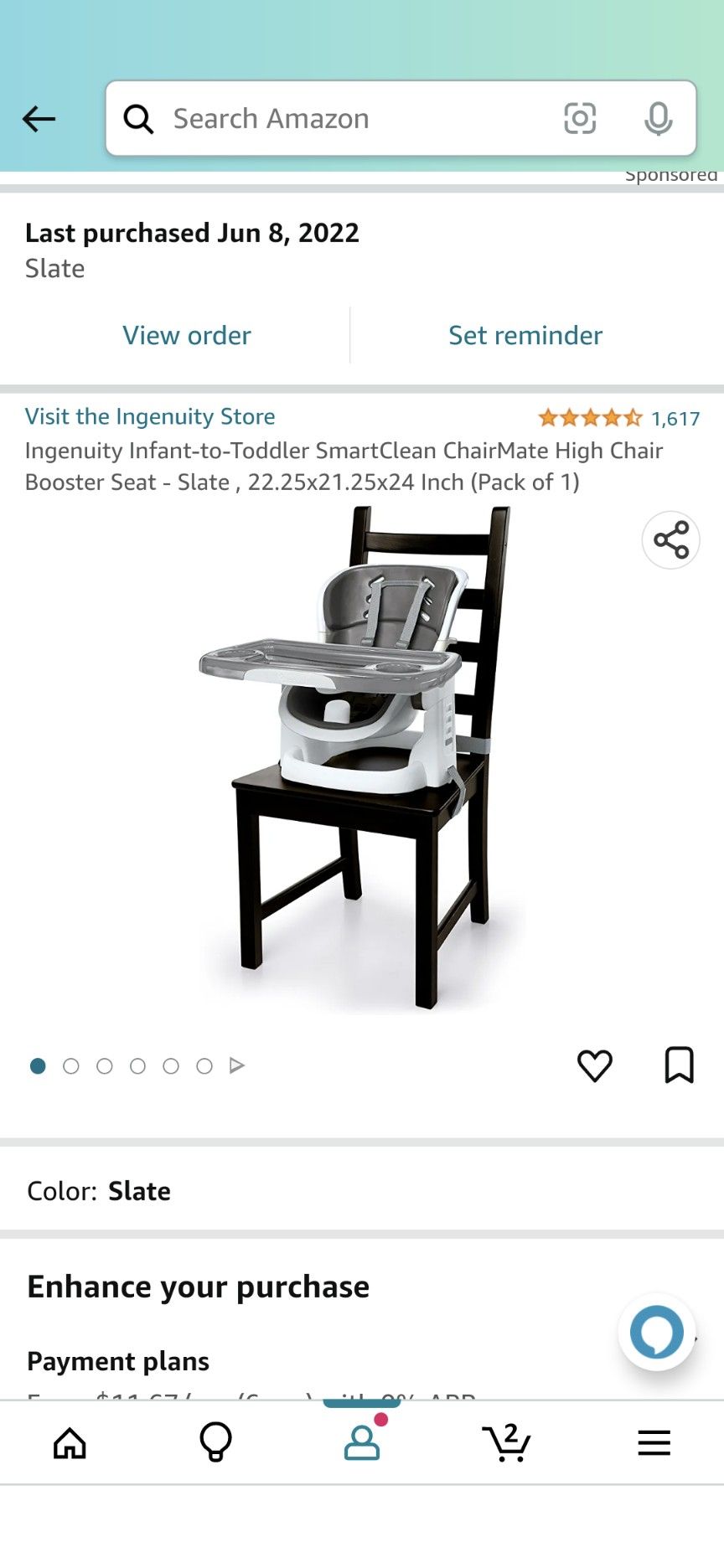 Ingenuity High Chair