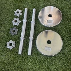 Weights  and dumbbells for Exercise 