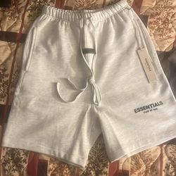 Fear Of God Essentials Sweat Shorts Light Oatmeal