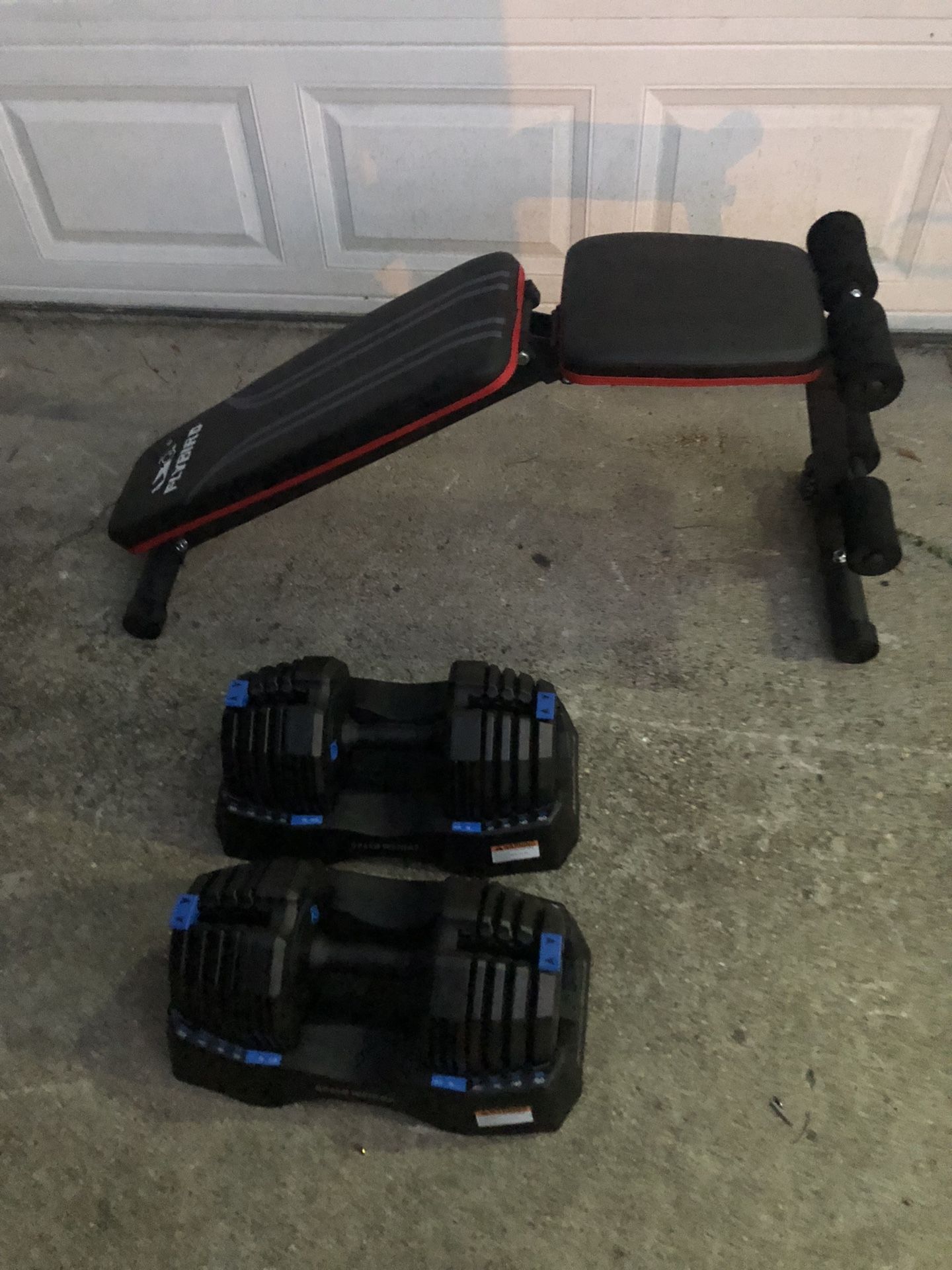 Select Speed 50 Lbs & Adjustable Bench