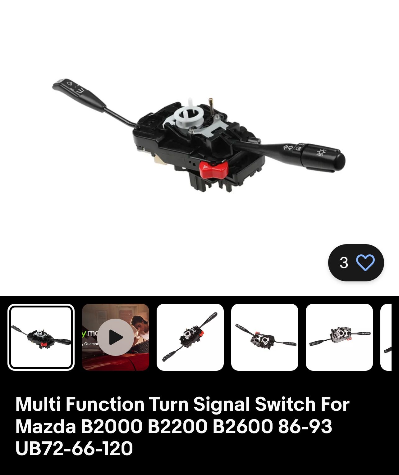Mazda Multi Function Turn Signal 86-93