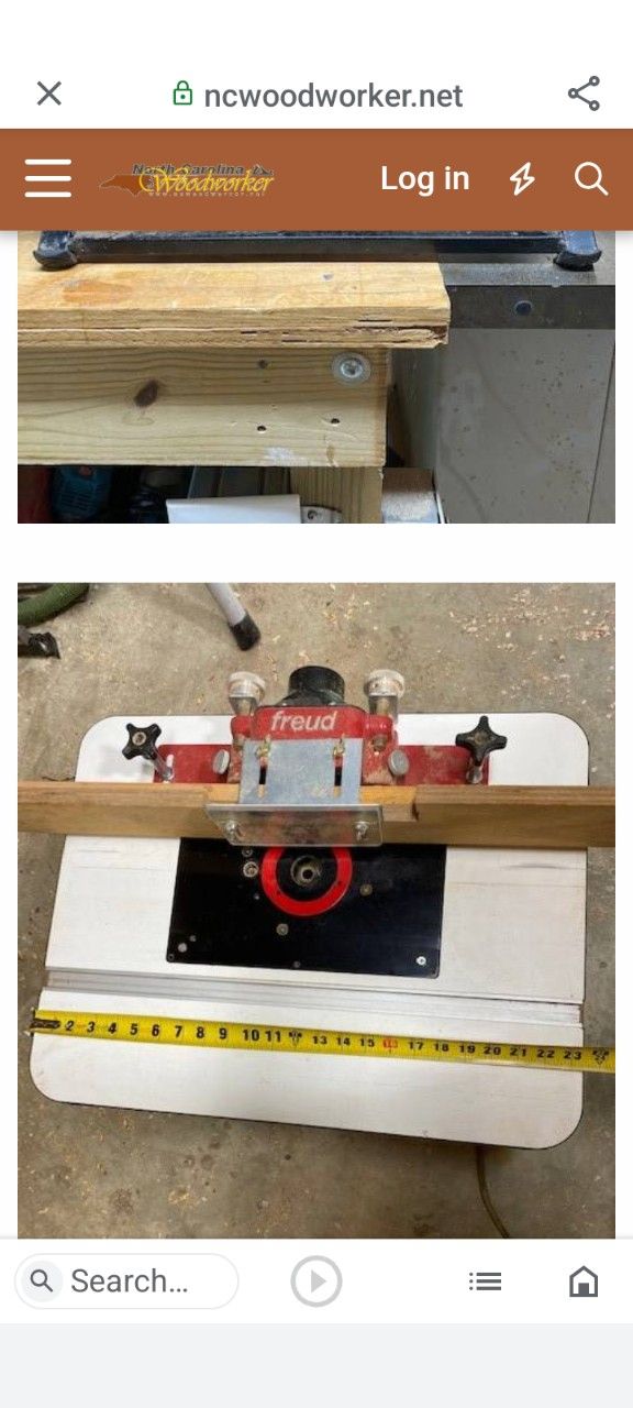 Freud Router W/ Workbench