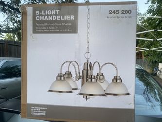 5-LIGHT CHANDELIER