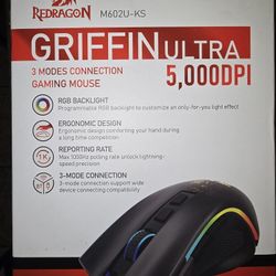 Bluetooth compatible universal mouse NO CORD FOR WIRED light up red dragon NEW Parma 