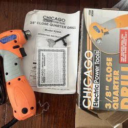 Brand New of Drill Master 92956 CLOSE QUARTER RIGHT ANGLE DRILL