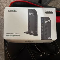 Plugable Display Link USB C Triple Display New Unused 