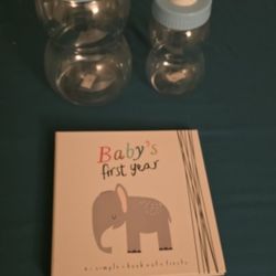 1st Baby Book And Bottle Piggy Banks