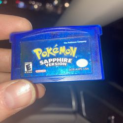 Pokémon Sapphire Blue Editions