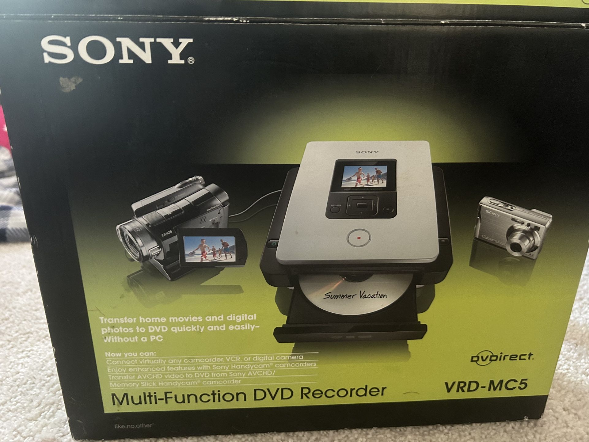 Multi Function DVD recorder