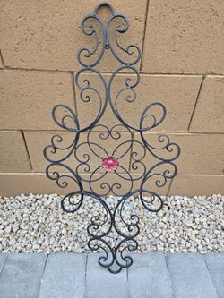 Metal wall art