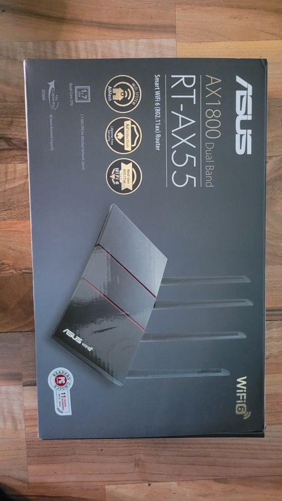 Asus Ax1800 Dual Band Rt-AX55 Router
