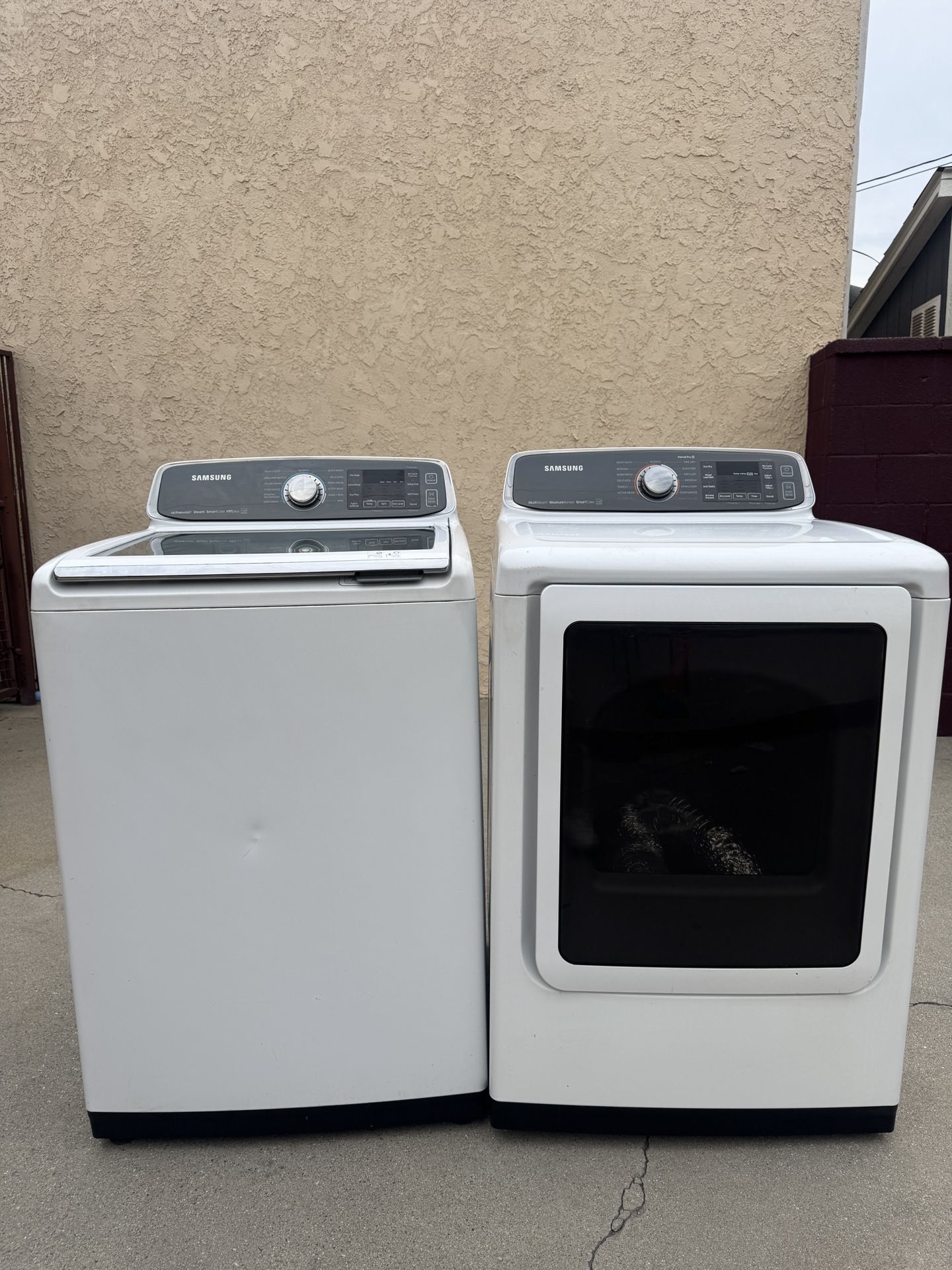 Samsung Washer and Dryer
