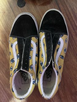 Vans shoes with eyes