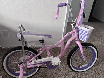 🌸 Schwinn Bloom 16" Girls Bike w/ Training Wheels – Excellent Condition!