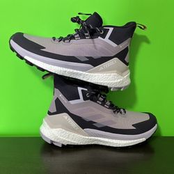 adidas Women’s 10.5 TERREX FREE HIKER 2.0 GORE-TEX HIKING SHOES Purple IH3532