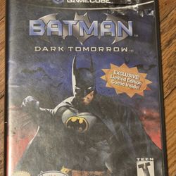 BATMAN DARK TOMORROW GAMECUBE GAME