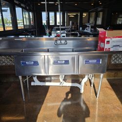 3 Compartment Sink