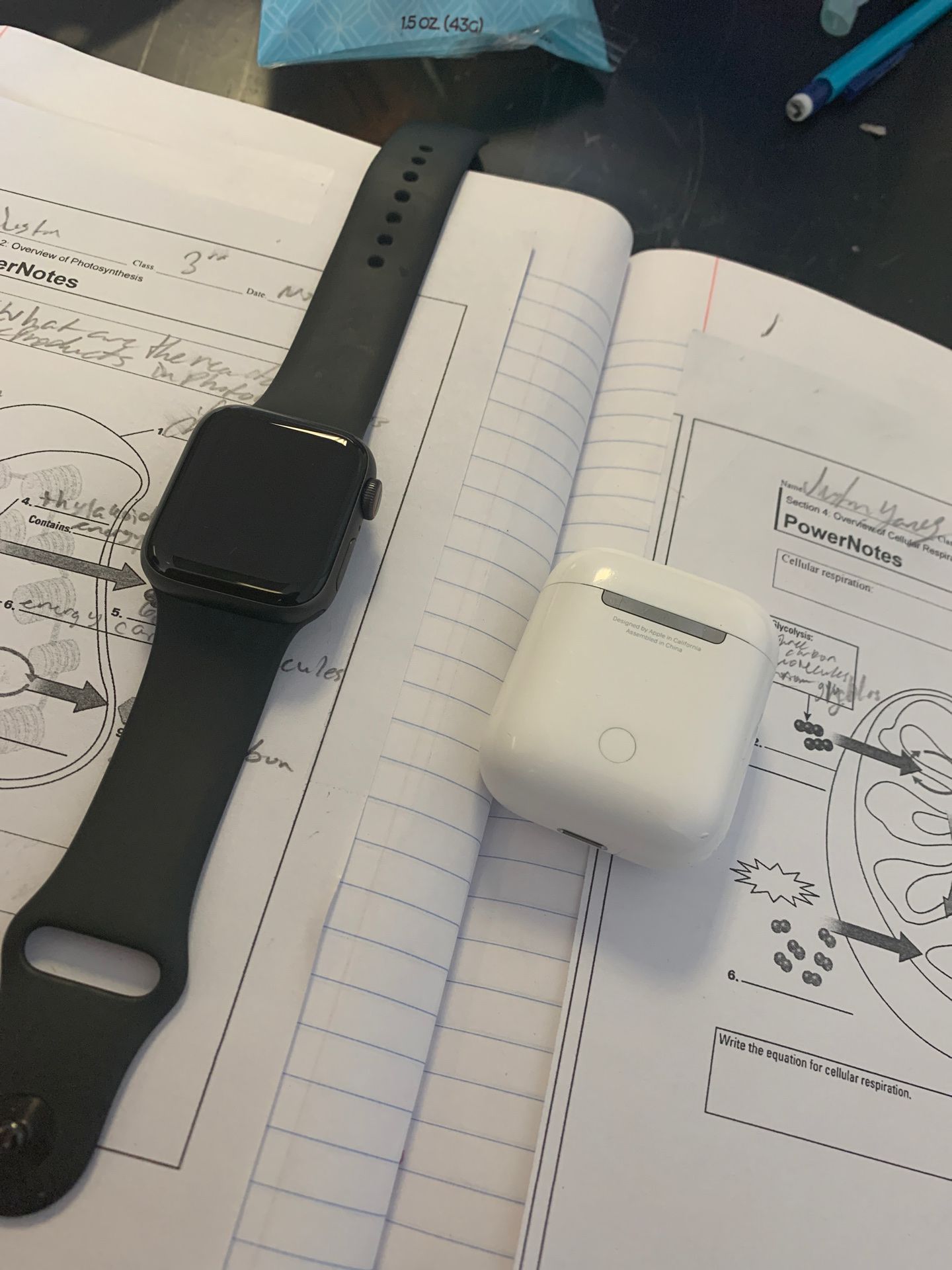 Apple Watch and airpods