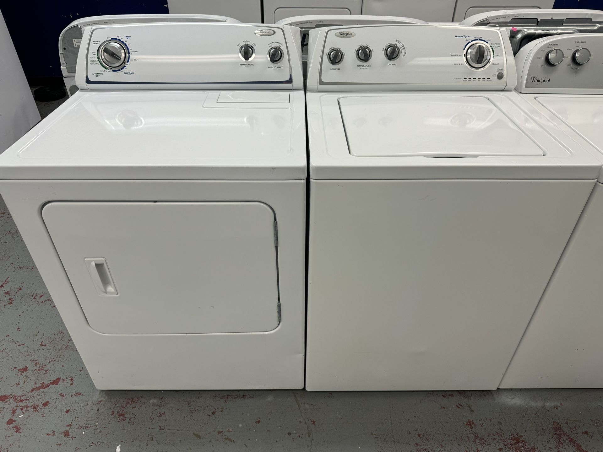 Whirlpool Electric Washer And Dryer Set