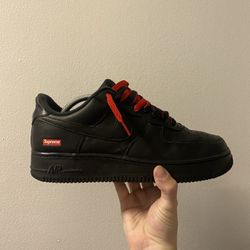 supreme af1 black