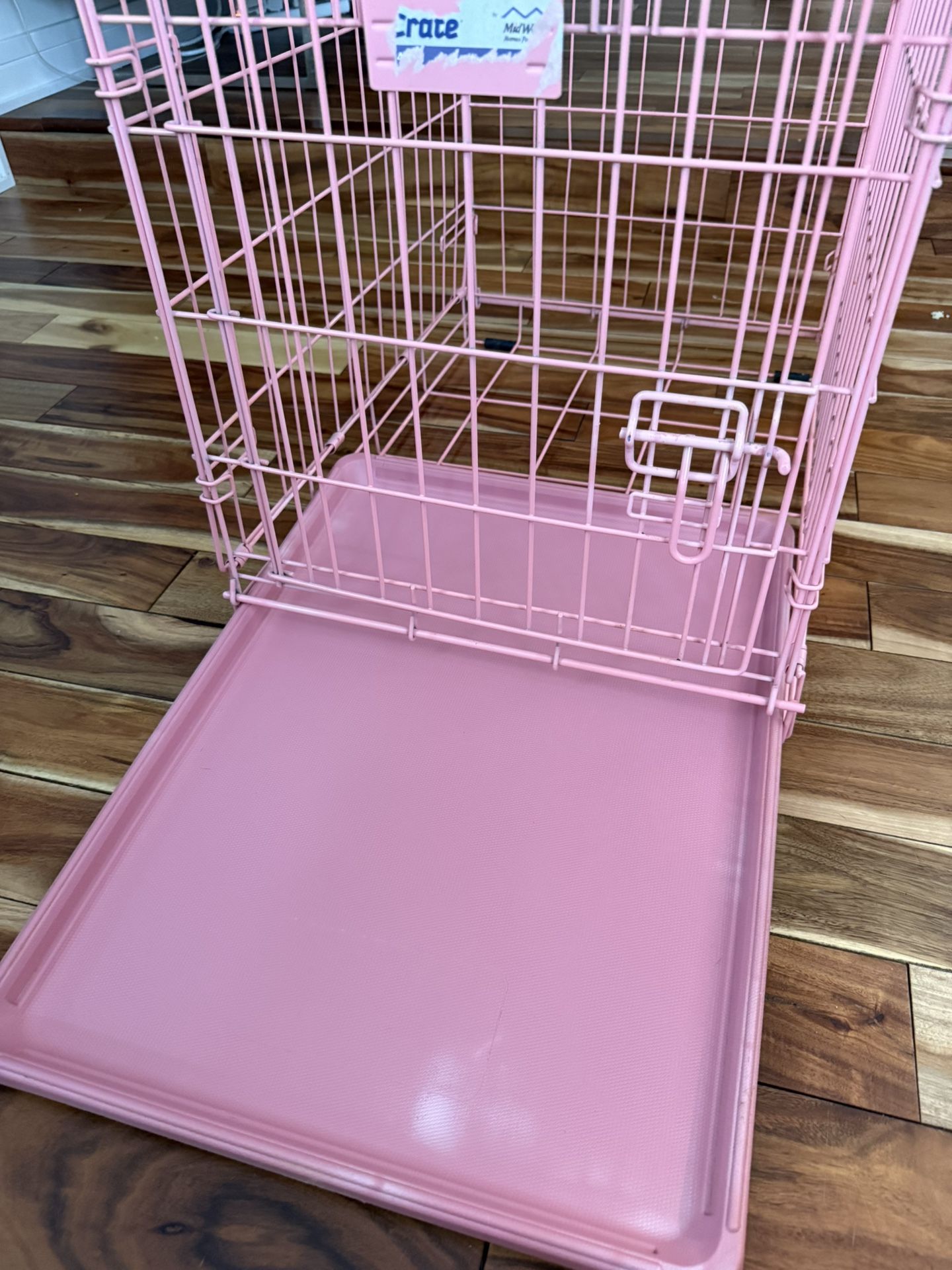 Dog Crate, Small-medium Pink