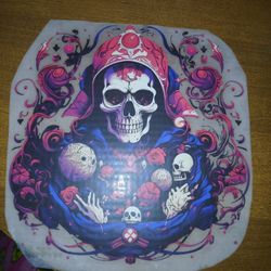 Cool Mens Skull Iron On