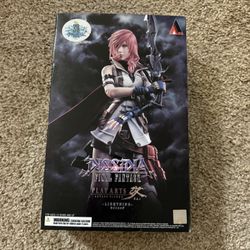 Square Enix Dissidia Final Fantasy Play Arts Kai Lightning Figure 30th Anniversary Japan JPN