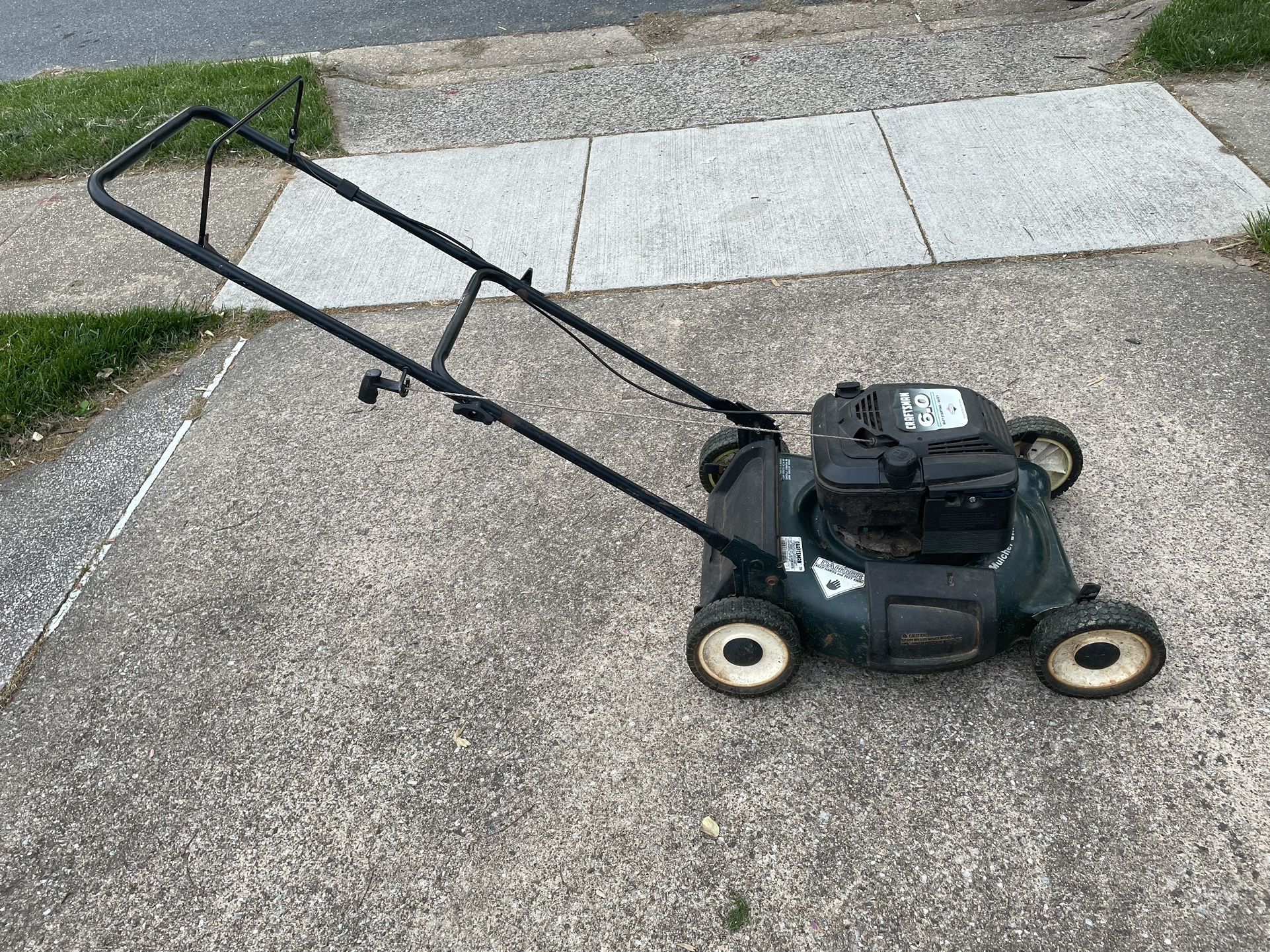 Craftsman Lawnmower, Excellent Condition