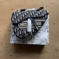 Dior Saddle Bag w/ Box & Receipts