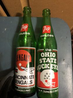 Vintage collectible bottles 1973-1974