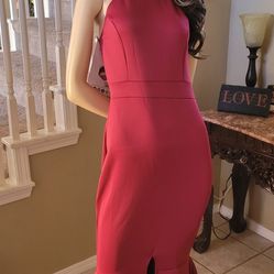 Size Small.womens Formal Dress Slit In Middle 