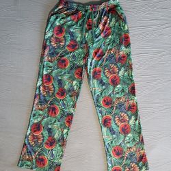 JURASSIC PARK/WORLD Lounge Sleepwear Pajama Pants (L) Multi-Colored 