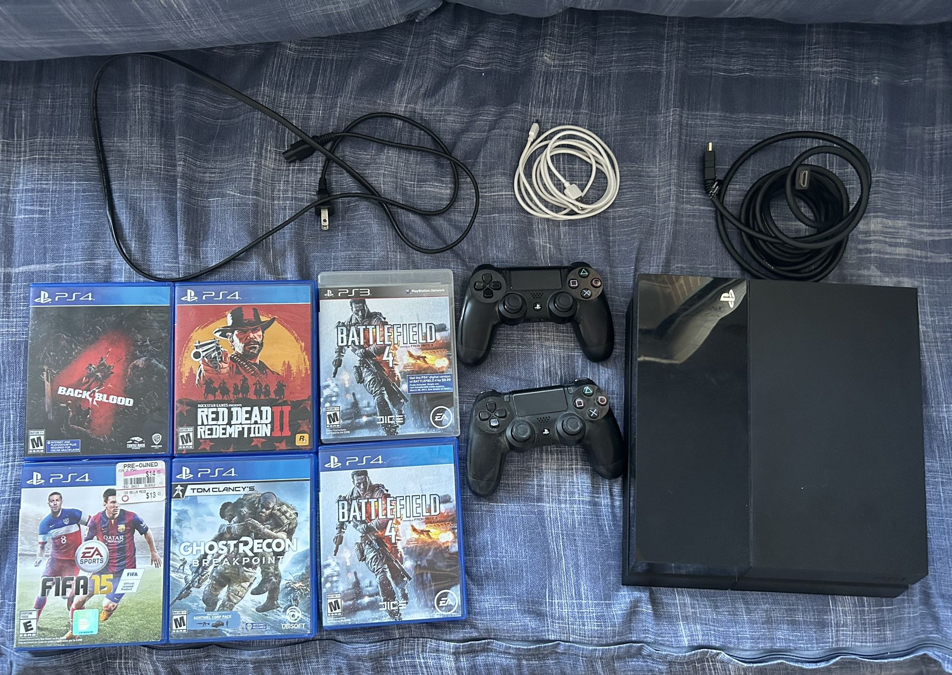 PS4 For Sale with Games 