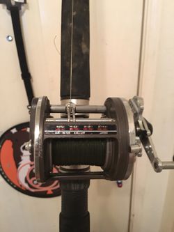 Daiwa sealine 47h and gamefisher tr42l conventional saltwater reels on 12  ft surf rods for Sale in Little Elm, TX - OfferUp