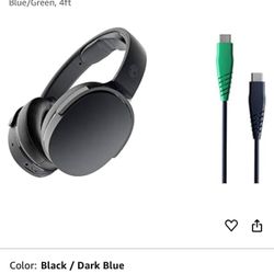 Skullcandy Hesh Evo Wireless Over-Ear Bluetooth Headphones with Charging Cable, Noise Isolating, Up to 36 Hours Battery, Foldable Lightweight Design, 
